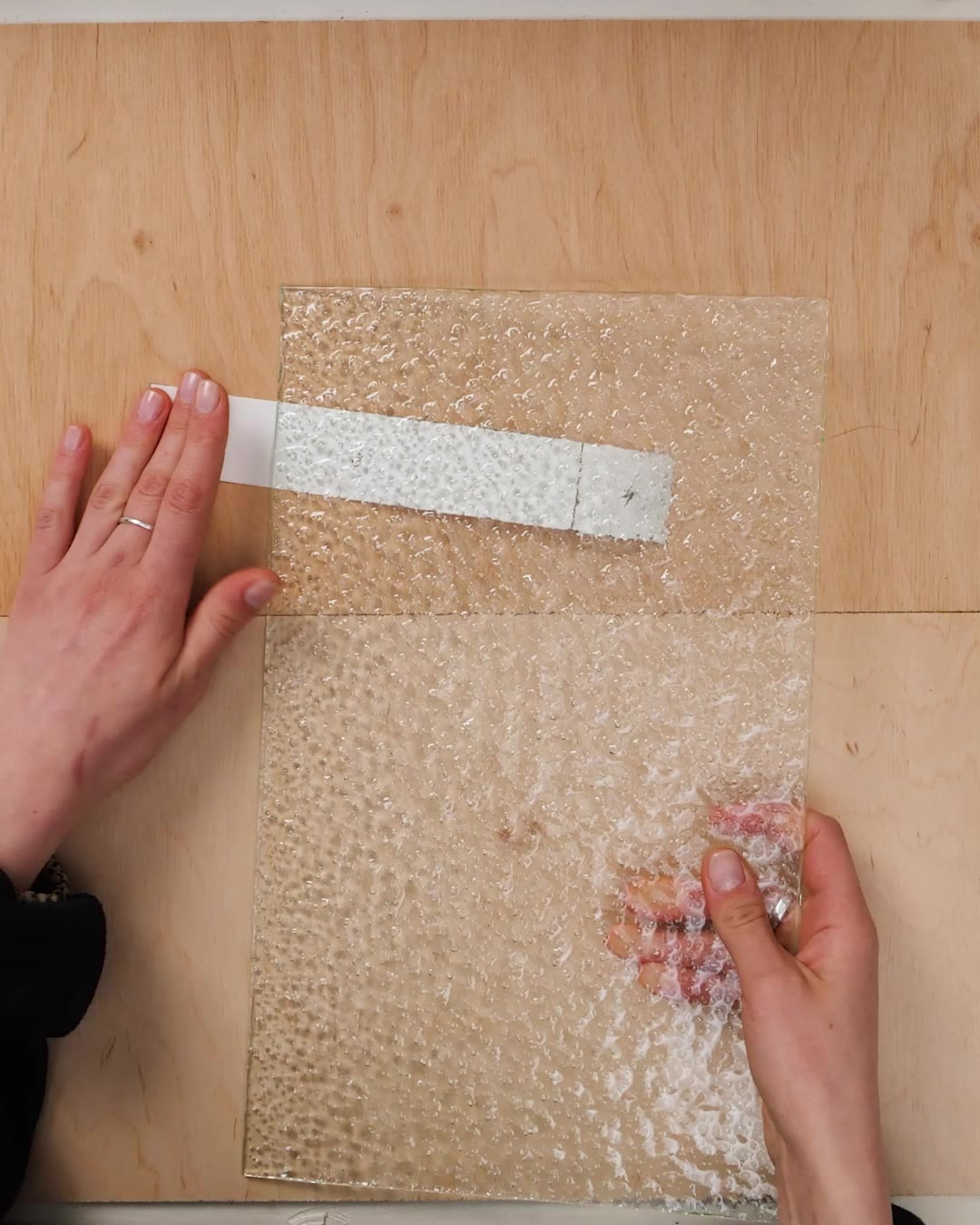 Turning ordinary glass into a masterpiece!