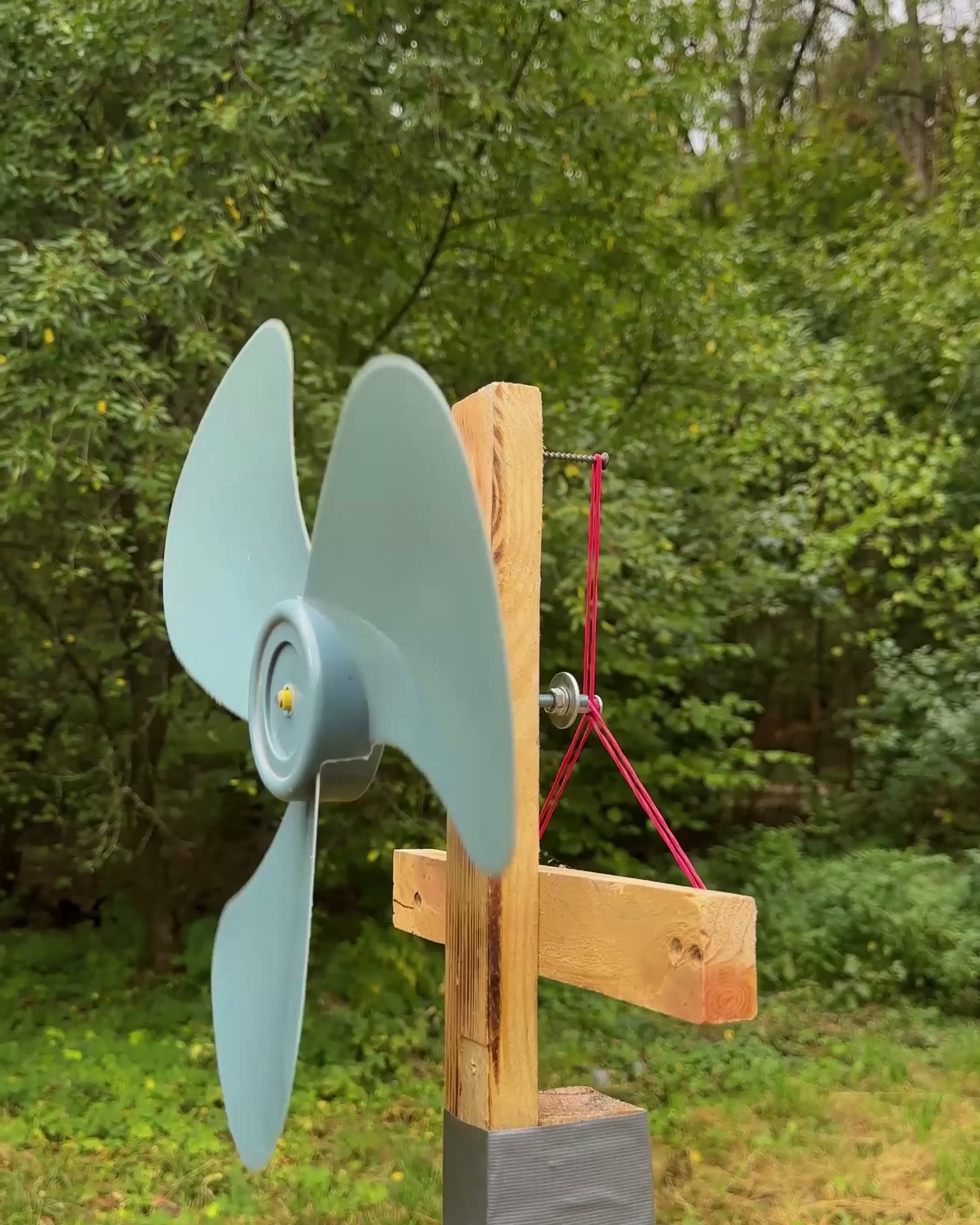 Testing how to harvest free energy in backyard