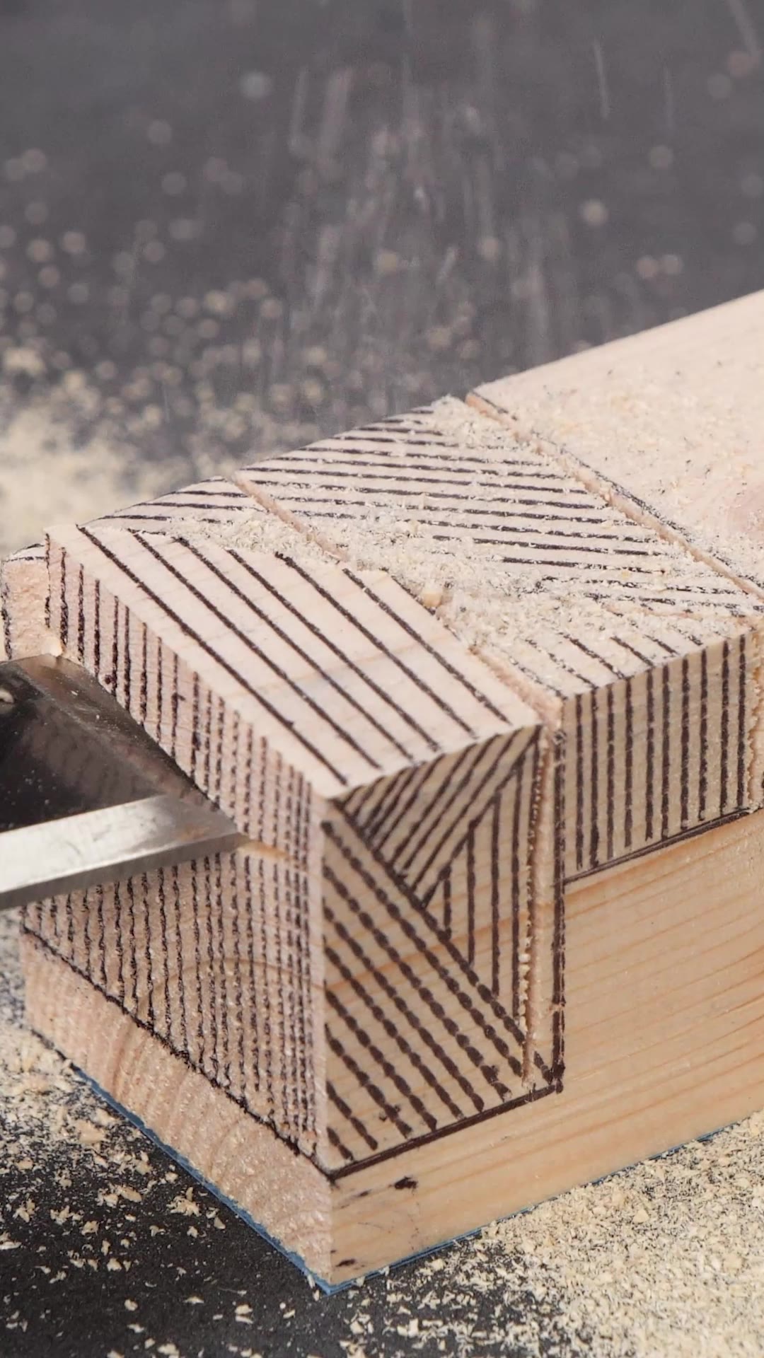 Brilliant Wood Cutting Method 🚰
