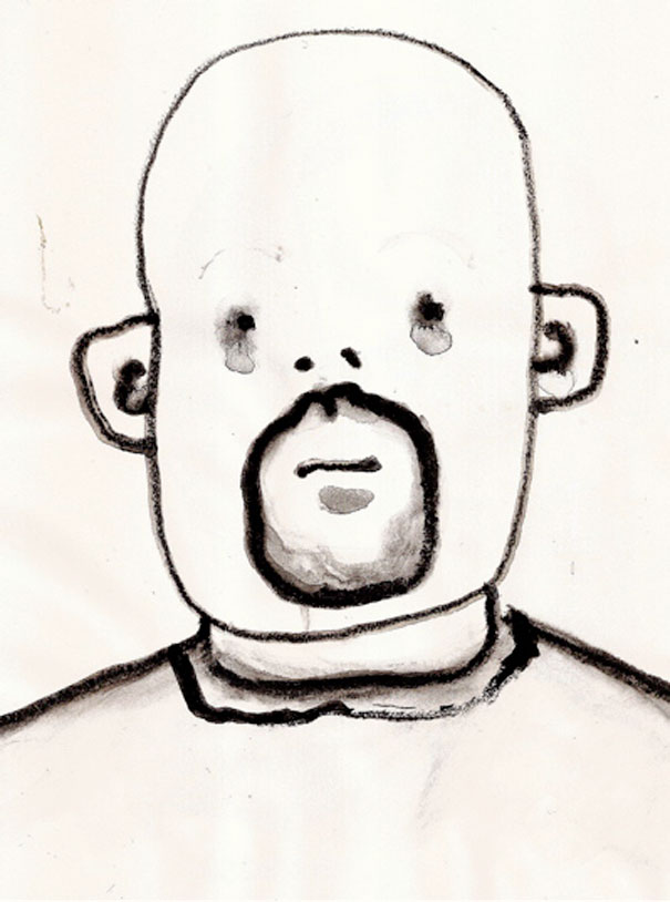 Artist Takes Different Drug Every Day and Draws His SelfPortrait