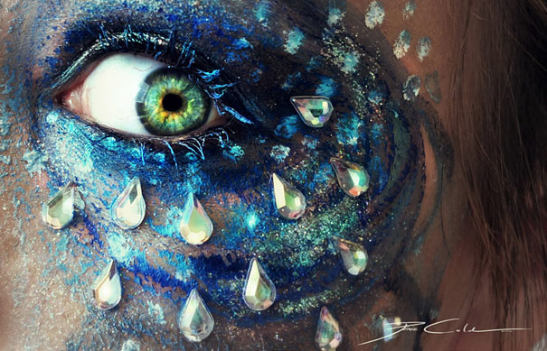 Incredibly Colorful Eye Makeup Art by Svenja Schmitt
