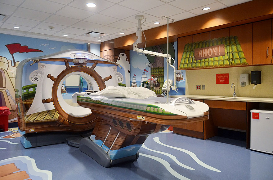 New York Children Hospital Installs A Pirate-themed CT Scanner