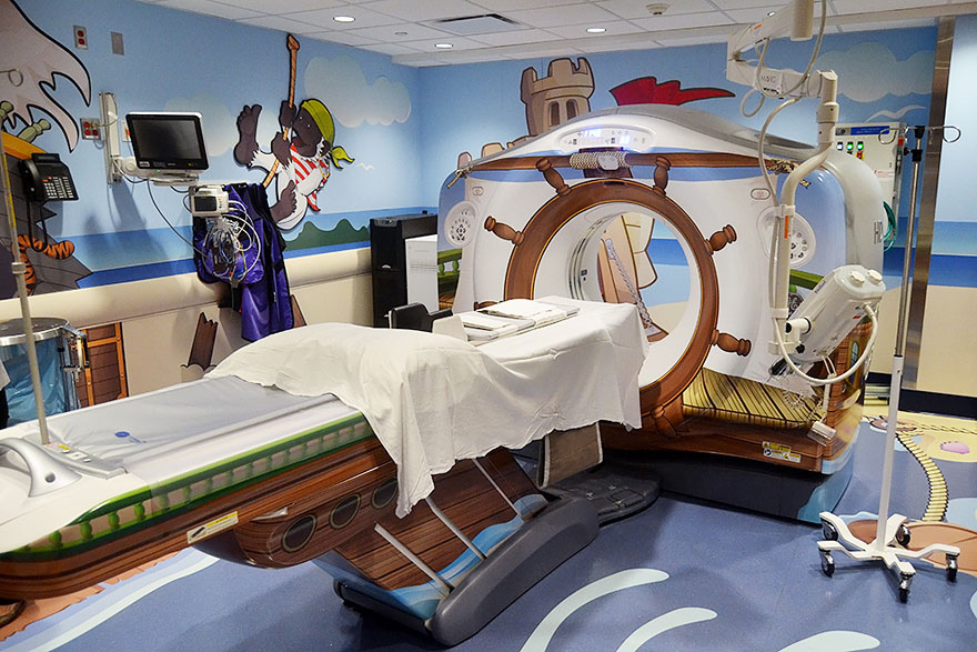 New York Children Hospital Installs A Pirate-themed CT Scanner
