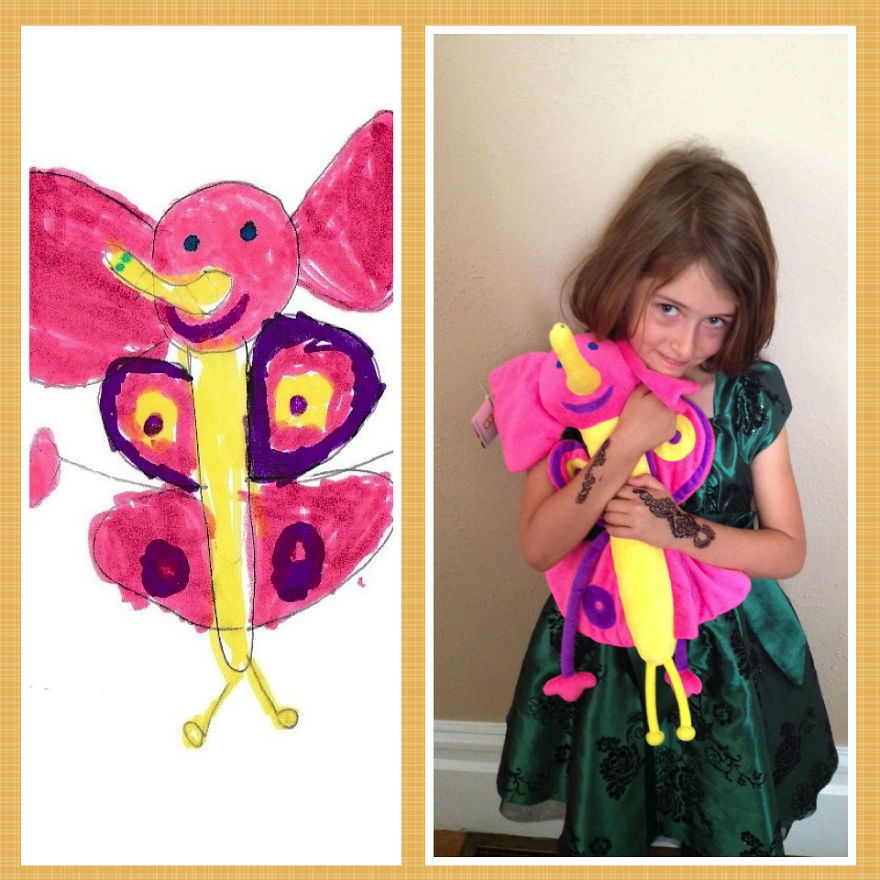 Watch This Designer Turn Kids Drawings Into Adorable Stuffed Animals