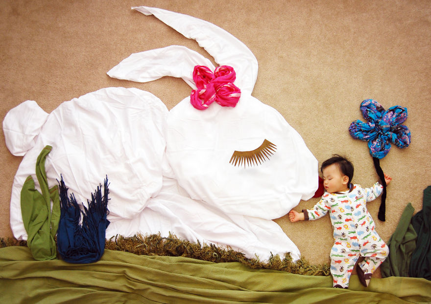 Creative Mom Turns Her Baby's Naptime Into Dream Adventures (Updated)