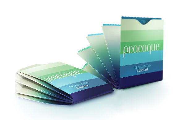 Peacoque - Innovative Condom Packaging