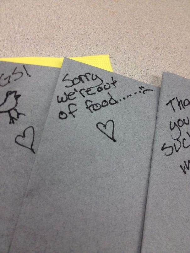 Husband Saves Wife's Cute Notes From Every Packed Lunch She Makes (8 pics)