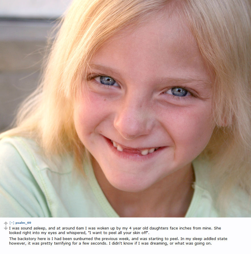 17 Of The Creepiest Things Kids Have Ever Told Their Parents