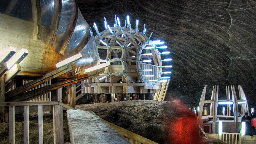 Turda Salt Mine In Romania Turned Into Authentic History Museum