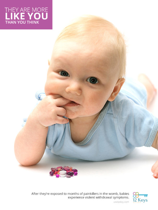 12 Shocking Photoshopped Images Make Children's Alcohol Addiction A Reality
