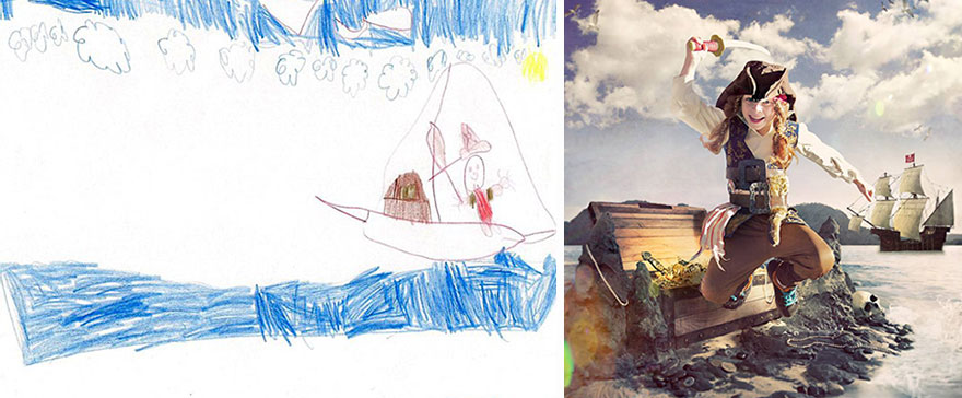 Children With Health Conditions Got Their Wildest Dreams Brought To Life From Their Drawings