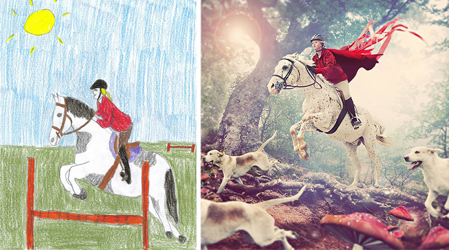 Children With Health Conditions Got Their Wildest Dreams Brought To Life From Their Drawings