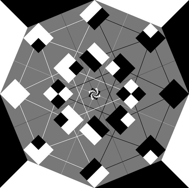 The Universe Is A Fractal Mandala - Abstract Visionary Art