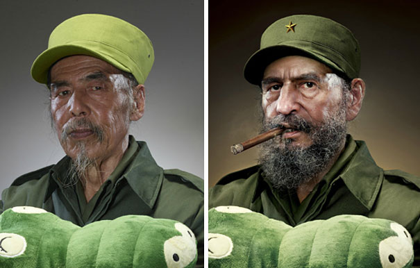 Bizarre Portraits Of Infamous World Leaders Embracing Stuffed Toys