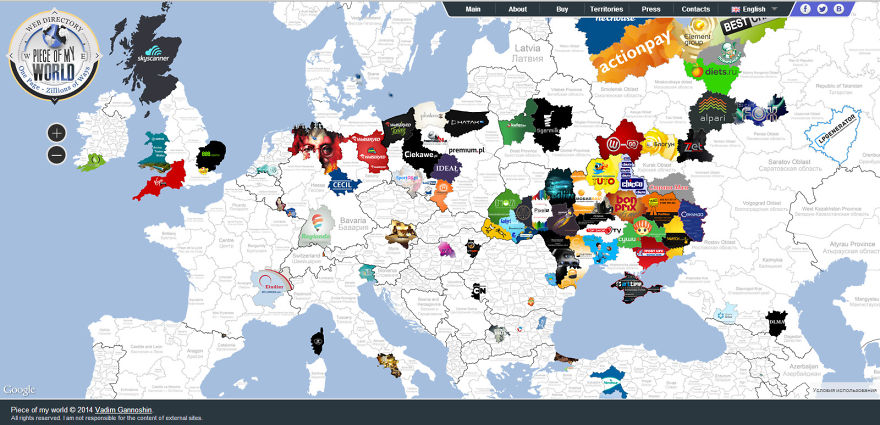 Corporate World Map