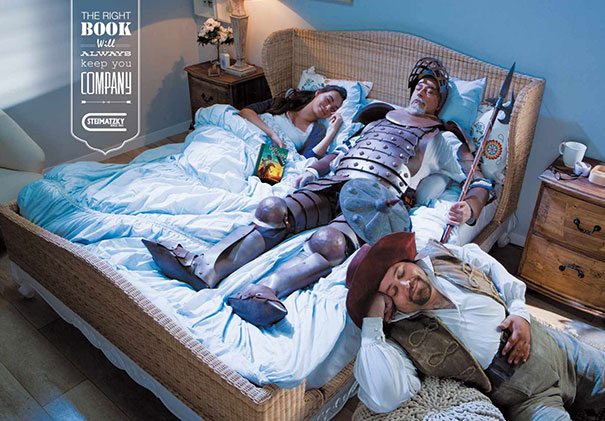 Creative Advertisement From Steimatzki Makes You Want To Read More