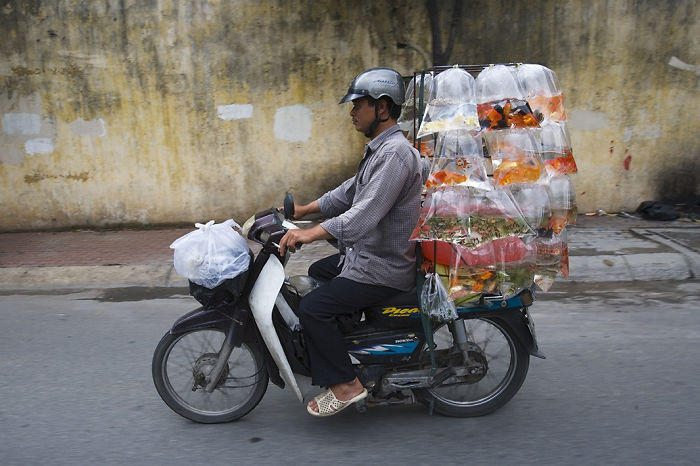 Incredible Photo Series Shows How Much Stuff You Can Carry With A Single Motorbike