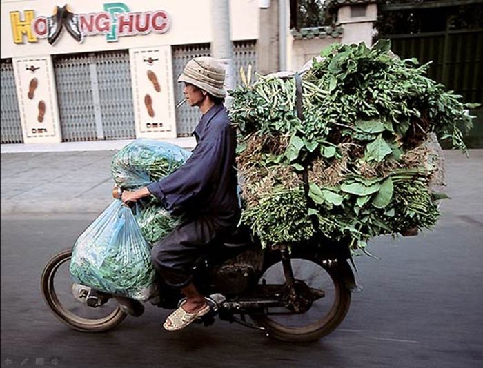 Incredible Photo Series Shows How Much Stuff You Can Carry With A Single Motorbike