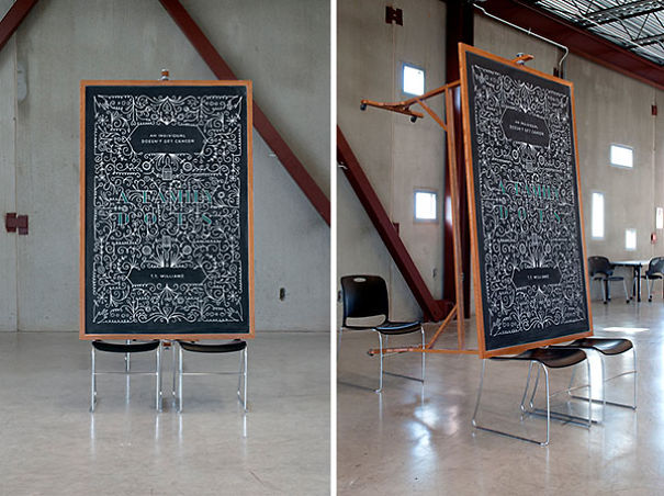 Every Week, Two Anonymous Students Create Stunning Chalkboard Art With Famous Quotes