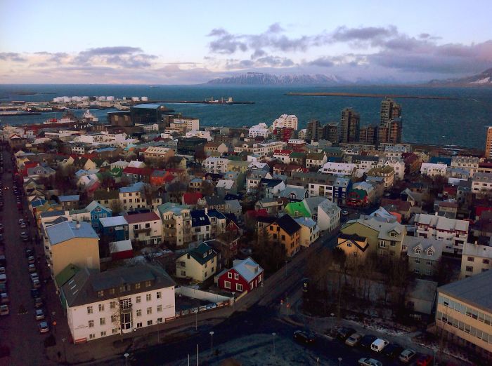 Colourful City Of Reykjavik
