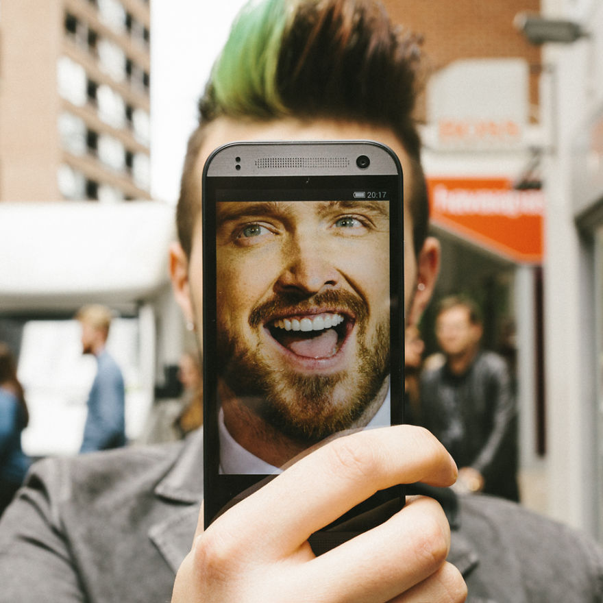 Dan Rubin Creates #phonies As A Reaction To #selfie Culture