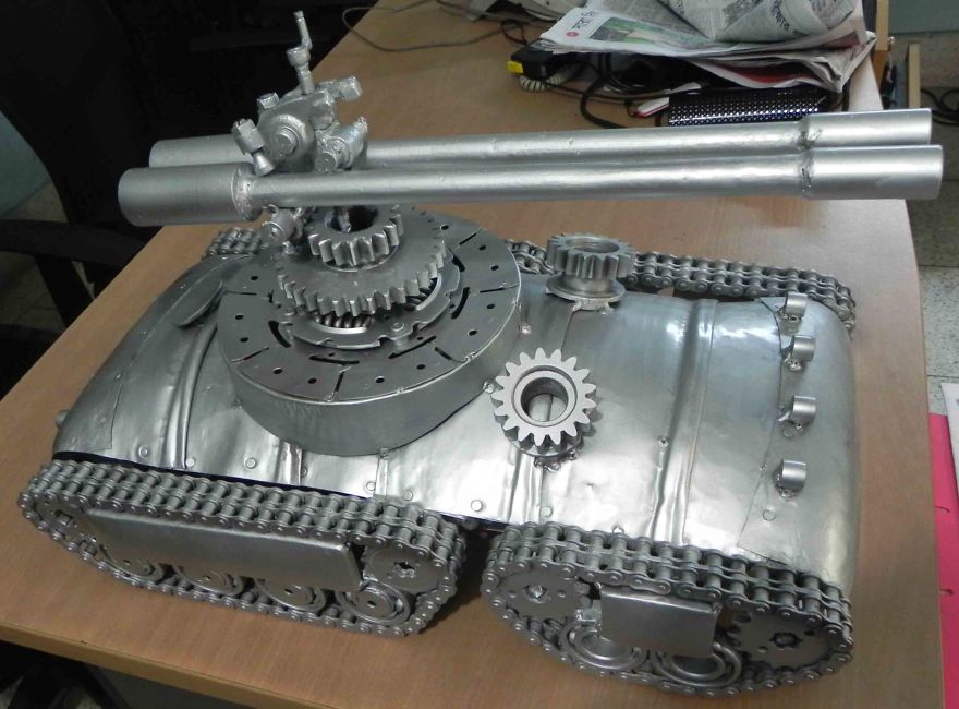 Scrap Metal Tank Scrap Metal Tank