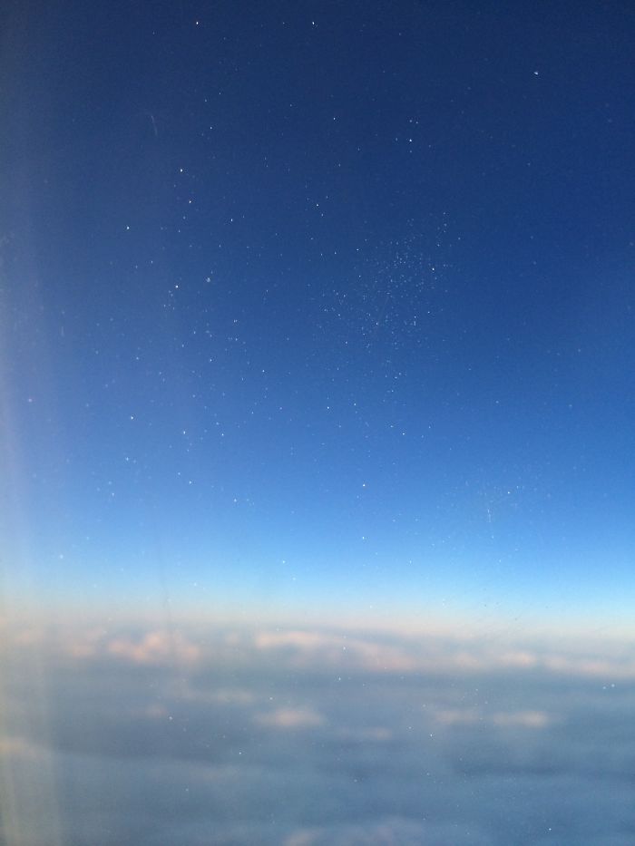 #51 Droplets On Plane Window