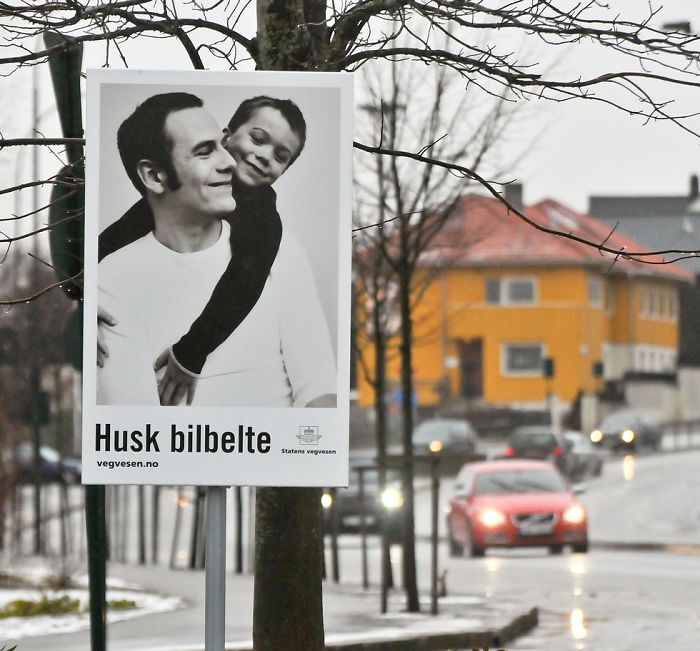 "use Your Seat Belt" Norwegian Ad That Focus On Who You'd Leave Behind