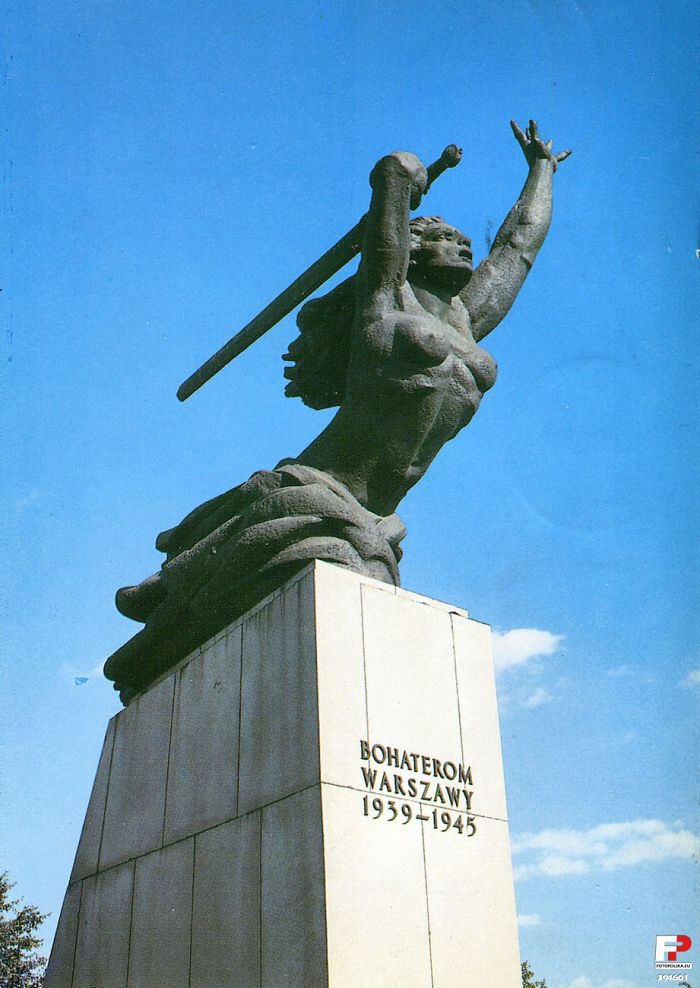 Nike, Warsaw Heroes 1939 - 1945 Memorial, Warsaw - Poland