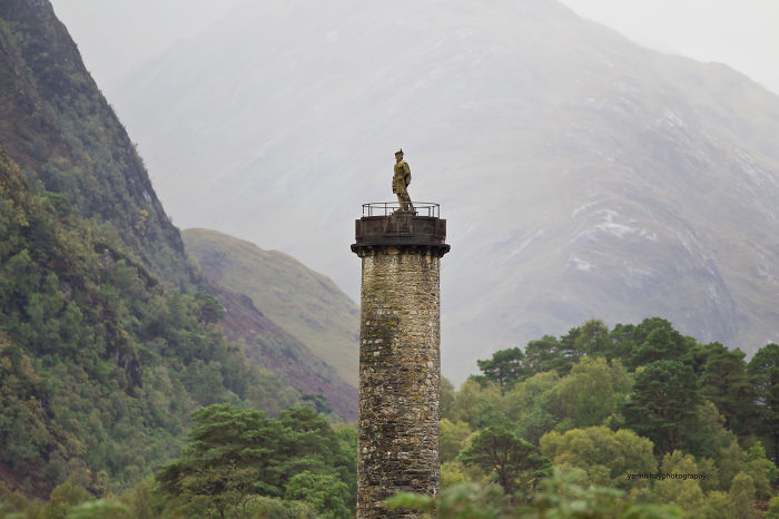 Glenfinnan Monument (loch Shiel, Glenfinnan, Scotland)