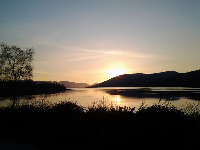 Sunset On Loch Eil