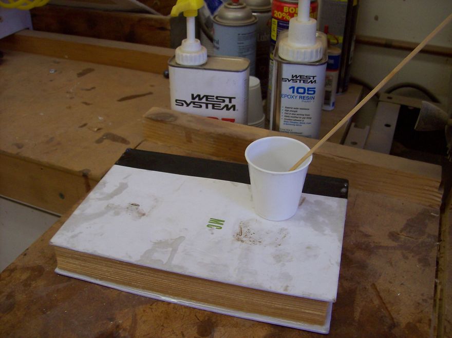 Tablet Stand Made From 400 Page Book