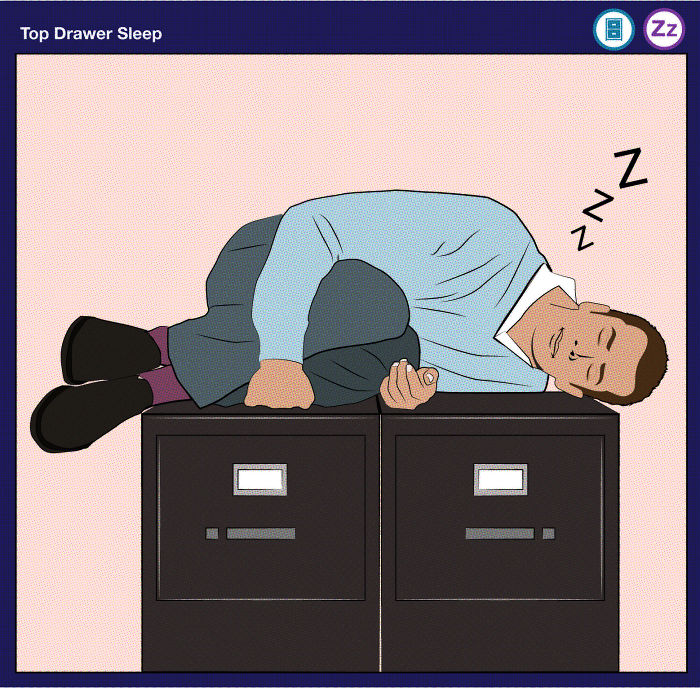 Unconventional Workplace Napping Guide