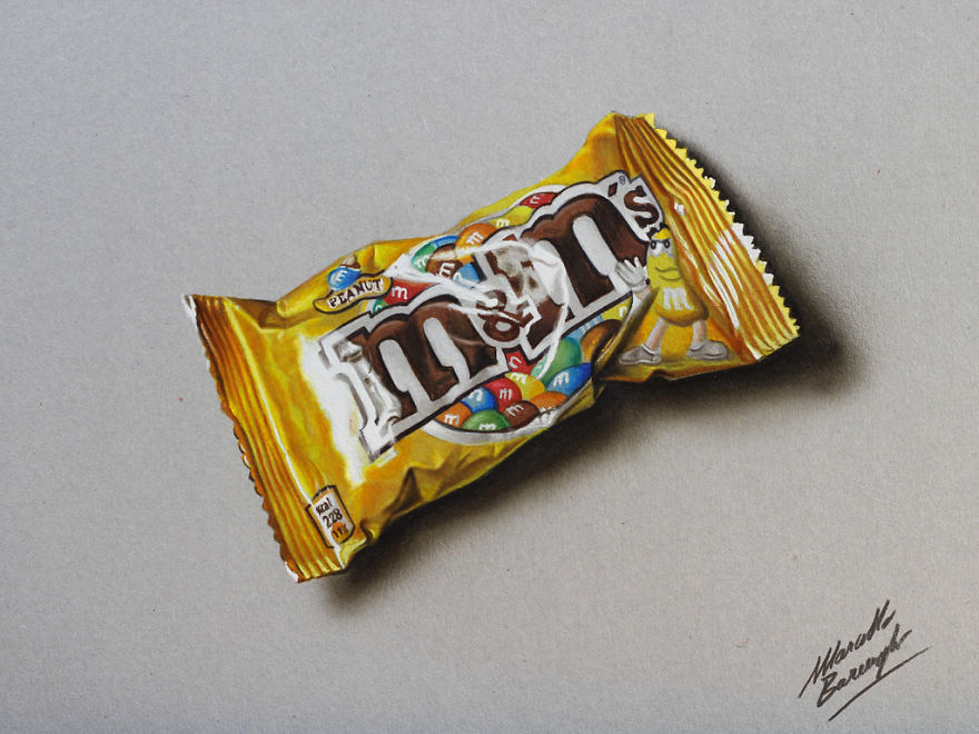 More Hyper-Realistic Drawings By Marcello Barenghi