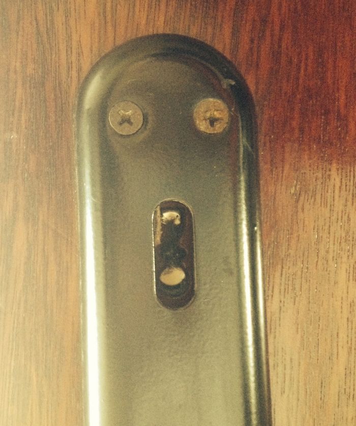 The Scream On My Door Lock