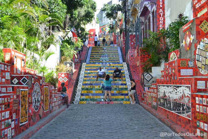 Escadaria Da Lapa - Rio De Janeiro