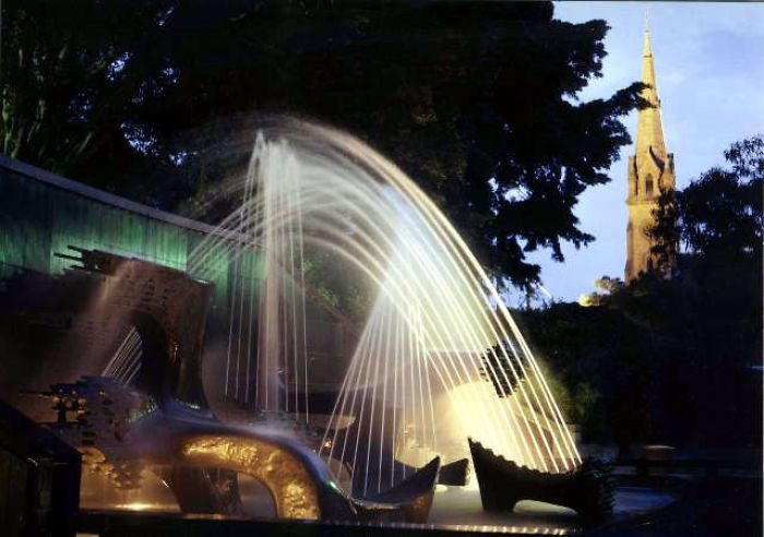 James Cook Memorial Fountain. Newcastle N.s.w. Australia.