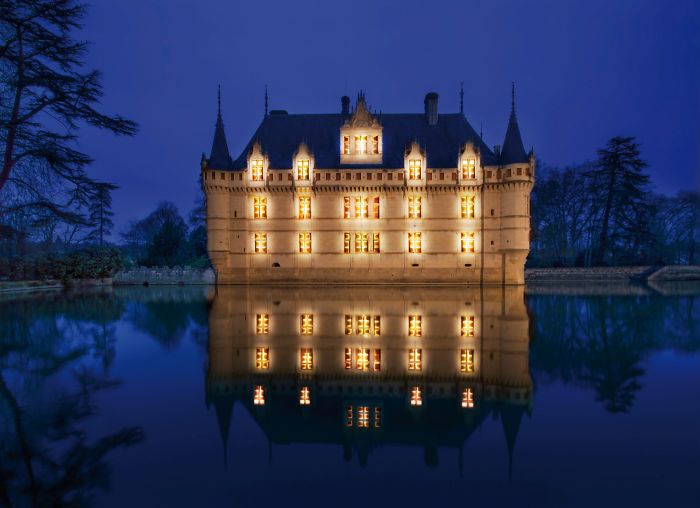 The Château D'azay Le Rideau, France