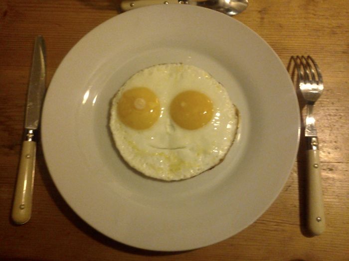 My Eggs Decided To Smile