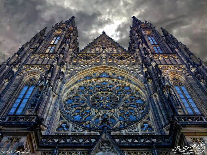 The Stunning Cathedral Of St. Vitus In Prague