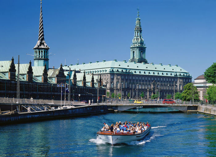 The Danish Parlement, Christiansborg, Denmark