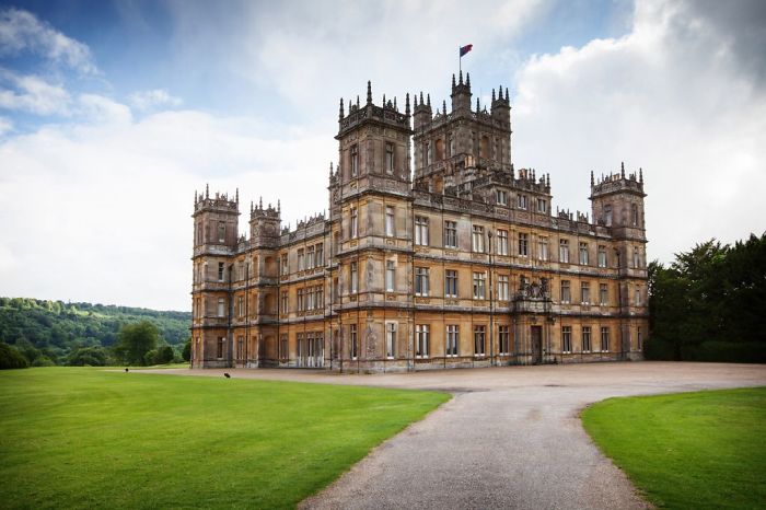 Highclere Castle In Hampshire, England.