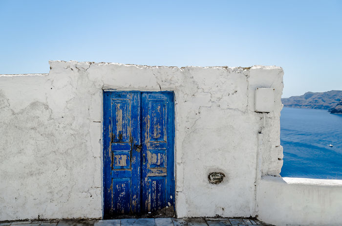 The Door To Nowhere - Santorini, Greece