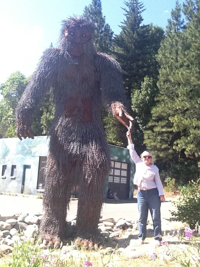 Big Foot, Happy Camp On The Klamath River In Northern California