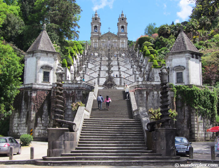 Bom Jesus Stairs Braga Portugal