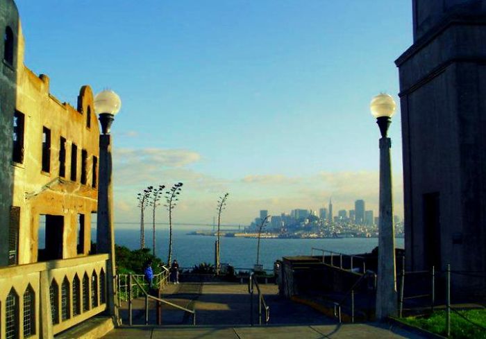 View On San Francisco From Alcatraz Island