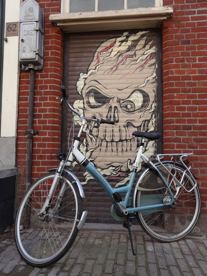 Bike And Art In Amsterdam