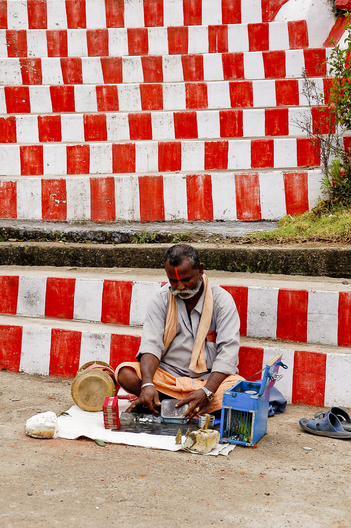 Street Vendor, Kodaikanal, India