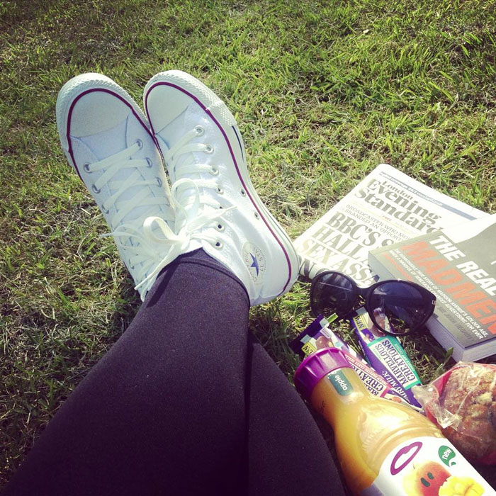 Lunch Break In Regent's Park, London