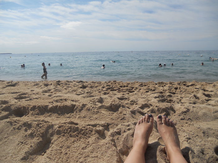 Beach Near Cannes, France